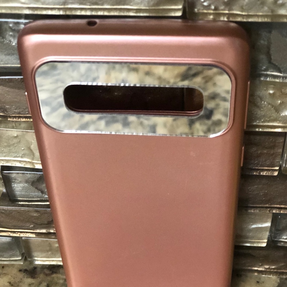 Samsung S10 Vibrant Pink Rose Gold